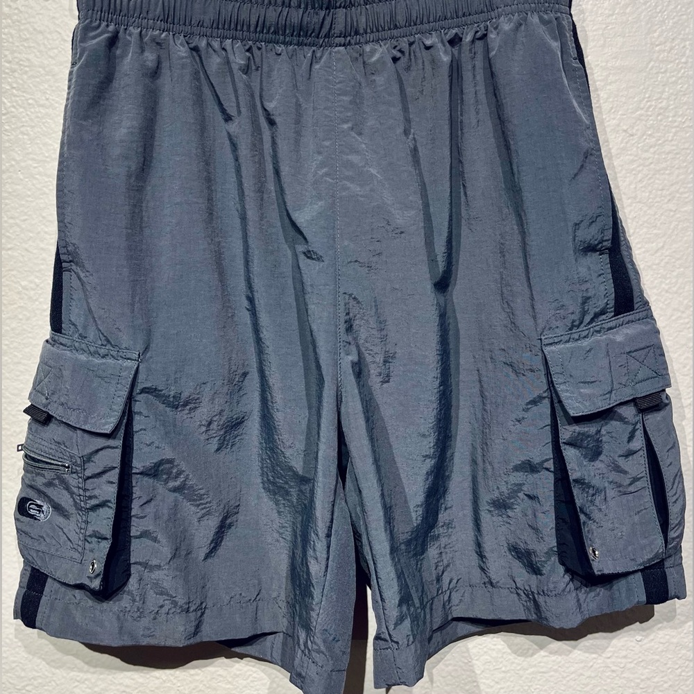 Gamespot Dark Gray Nylon Cargo Shorts - Size XL (Men’s)